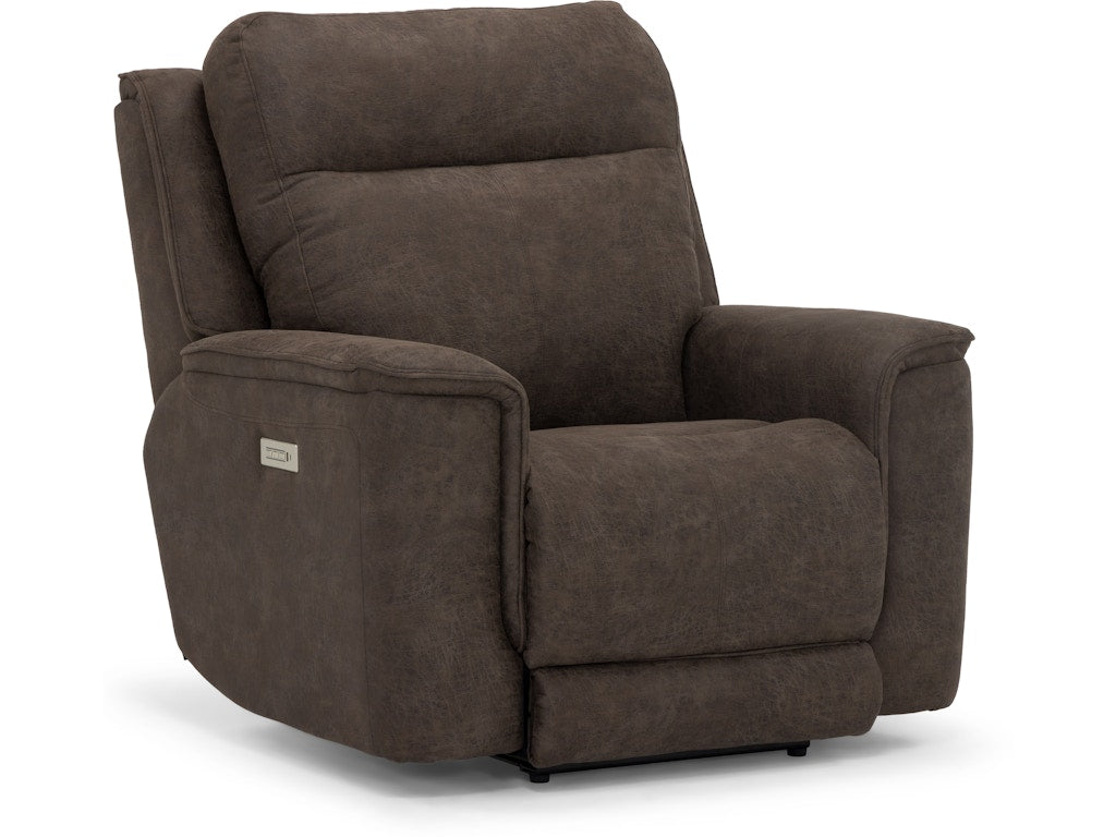 86853B Power Headrest and Lumbar Recliner Deschutes Coffee