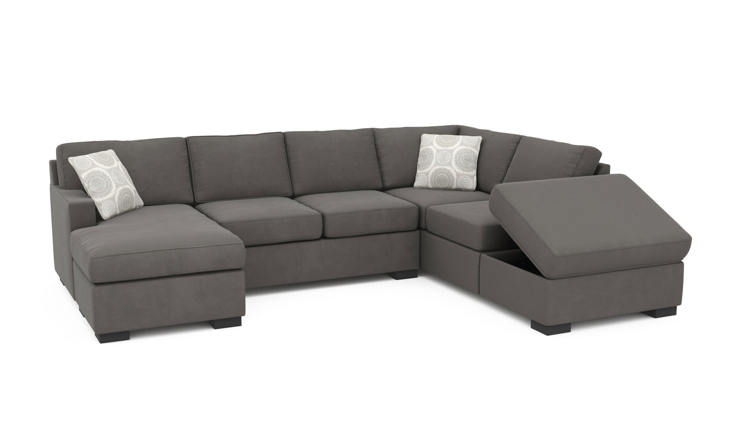 146 2 Piece Sectional Stellar Smoke