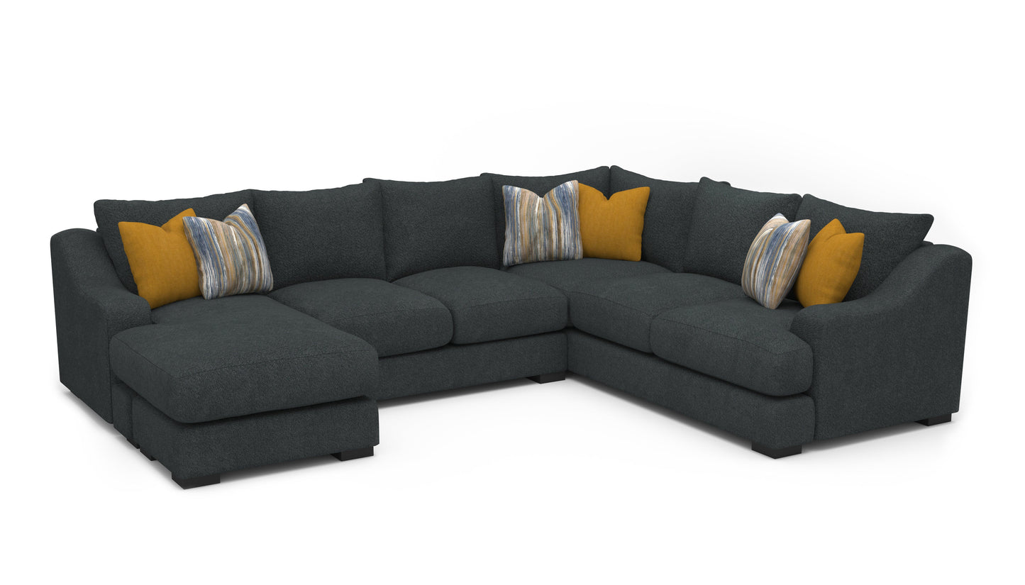 536 2 Piece Sectional Legend Storm