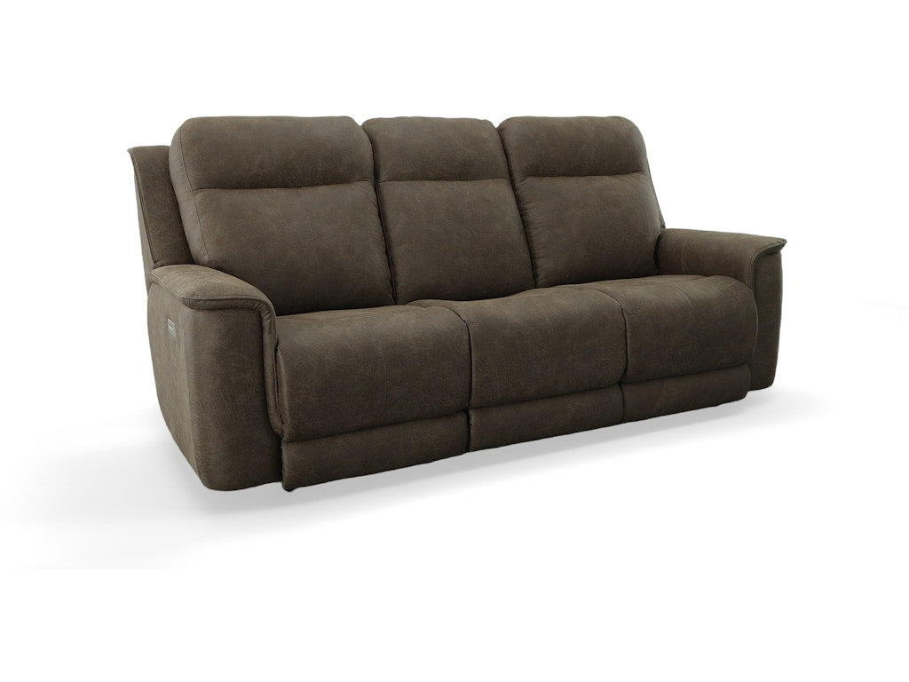 86851B Power Headrest and Lumbar Reclining Sofa Deschutes Coffee