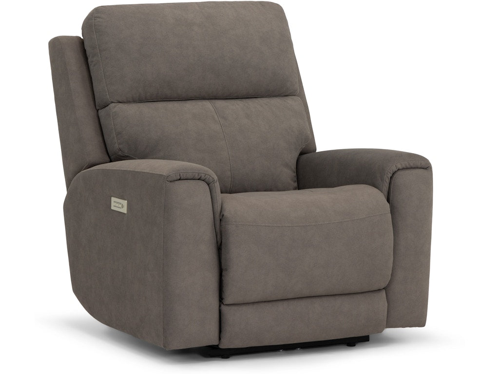 88953B Power Headrest and Lumbar Recliner Weekend Walks Shitake