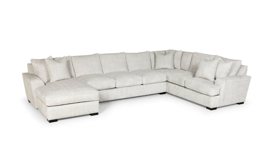 495 3 Piece Sectional Zaftig Parchment