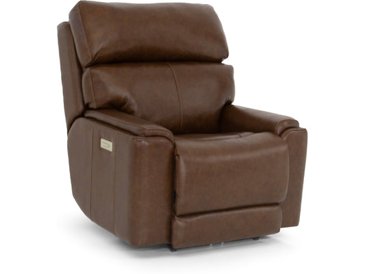 72453B Power Headrest and Lumbar Recliner Ingenuity Tobacco