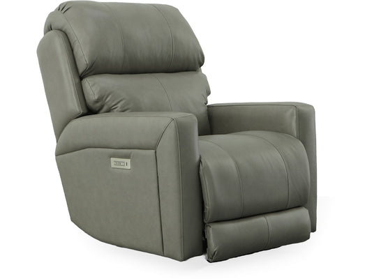 72653B Power Headrest and Lumbar Recliner Sidekick Grey