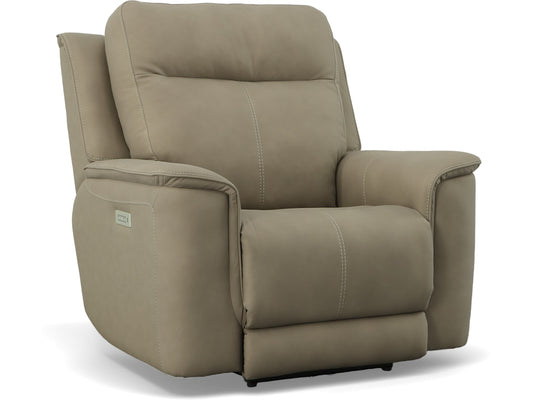 72853B Power Headrest and Lumbar Recliner Grandview Stone