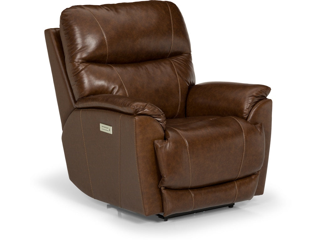 72953B Power Headrest and Lumbar Recliner Ingenuity Tobacco