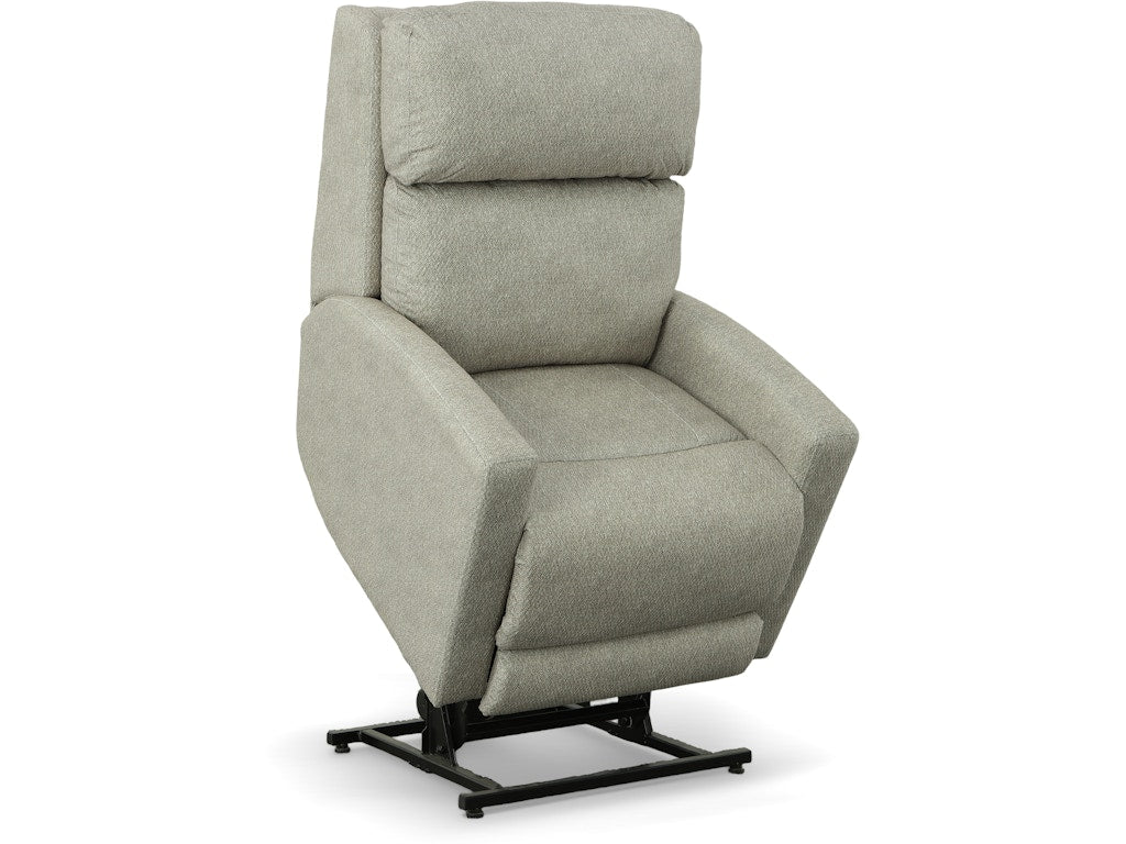 88156B Power Headrest and Lumbar Lift Chair Seamount Platinum