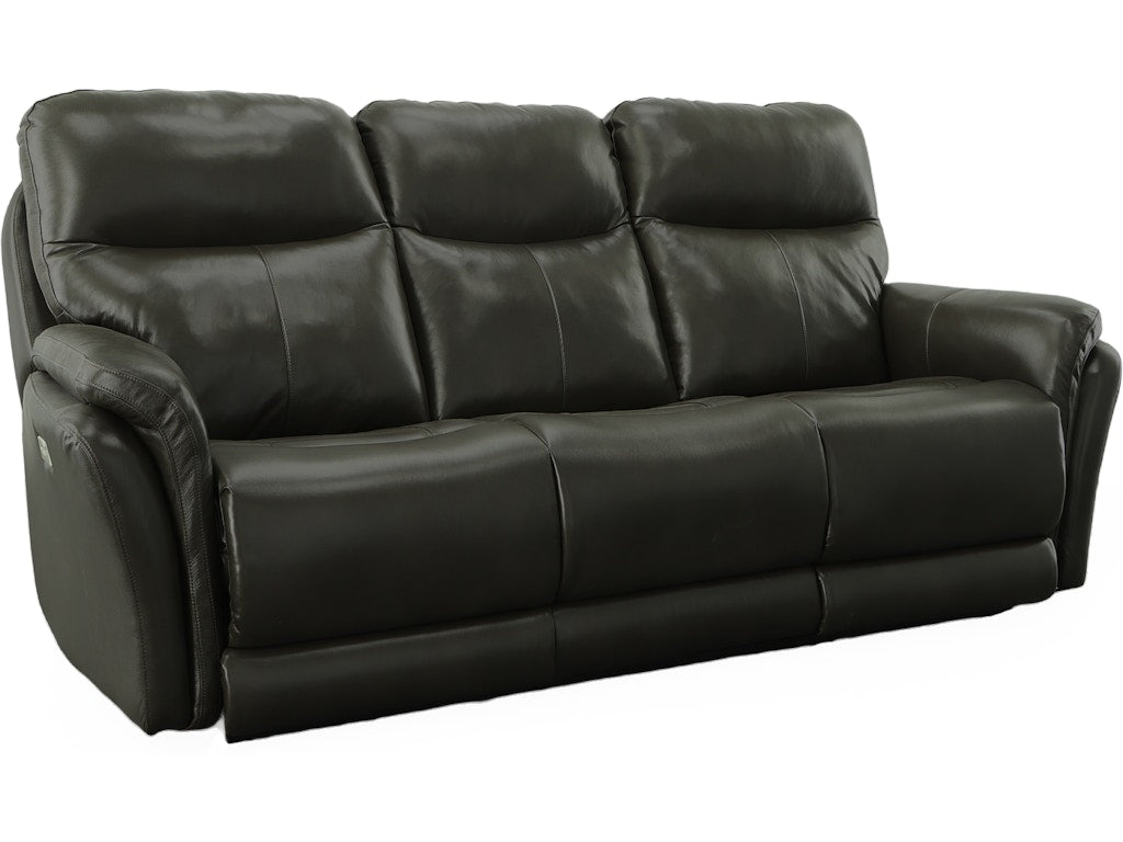 72551B Power Headrest and Lumbar Reclining Sofa Delray Shitake